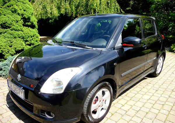 Suzuki Swift cena 13900 przebieg: 211000, rok produkcji 2005 z Jelcz-Laskowice małe 407